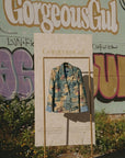 Graffiti Plaid Statement Blazer - GorgeousGul