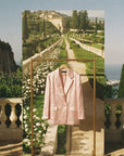 Blush Satin Blazer - GorgeousGul