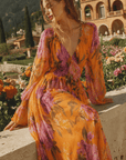Orange Blossom Smocked Dress - GorgeousGul