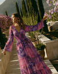 Lavender Bloom Maxi Dress - GorgeousGul