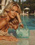 Aqua Green Jelly Shoulder Bag - GorgeousGul