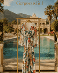 Coral Reef Twist Maxi Dress - GorgeousGul