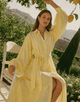 Lemon Garden Midi Dress - GorgeousGul