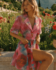 Rosalie Floral Mini Dress - GorgeousGul