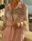 Blush Como Skirt Set - GorgeousGul
