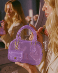 Purple Jelly Shoulder Bag - GorgeousGul