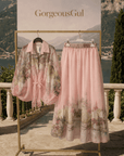 Blush Como Skirt Set - GorgeousGul