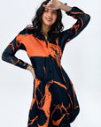 Lava Shirt Dress - GorgeousGul