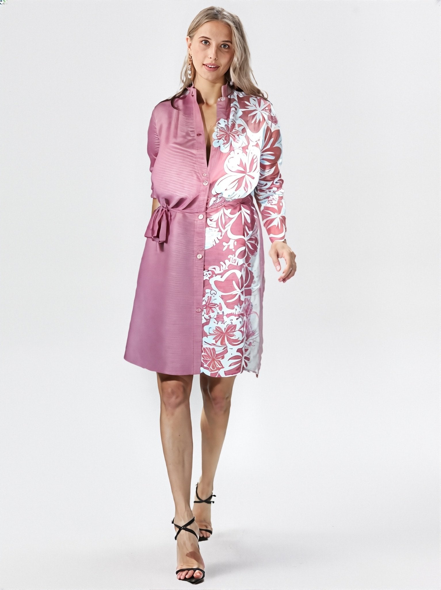 Pinki Shirt Dress - GorgeousGul