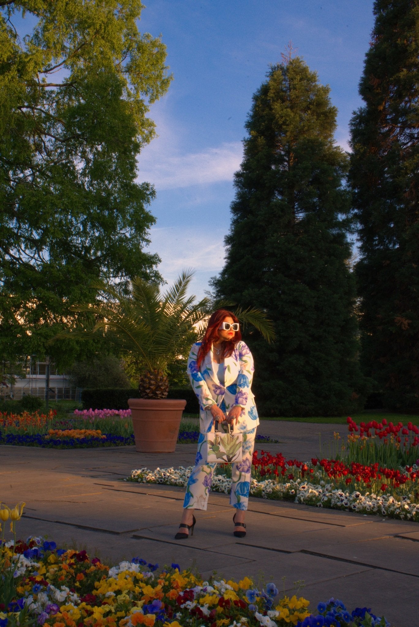 Blumed Tulip Blazer Set - GorgeousGul