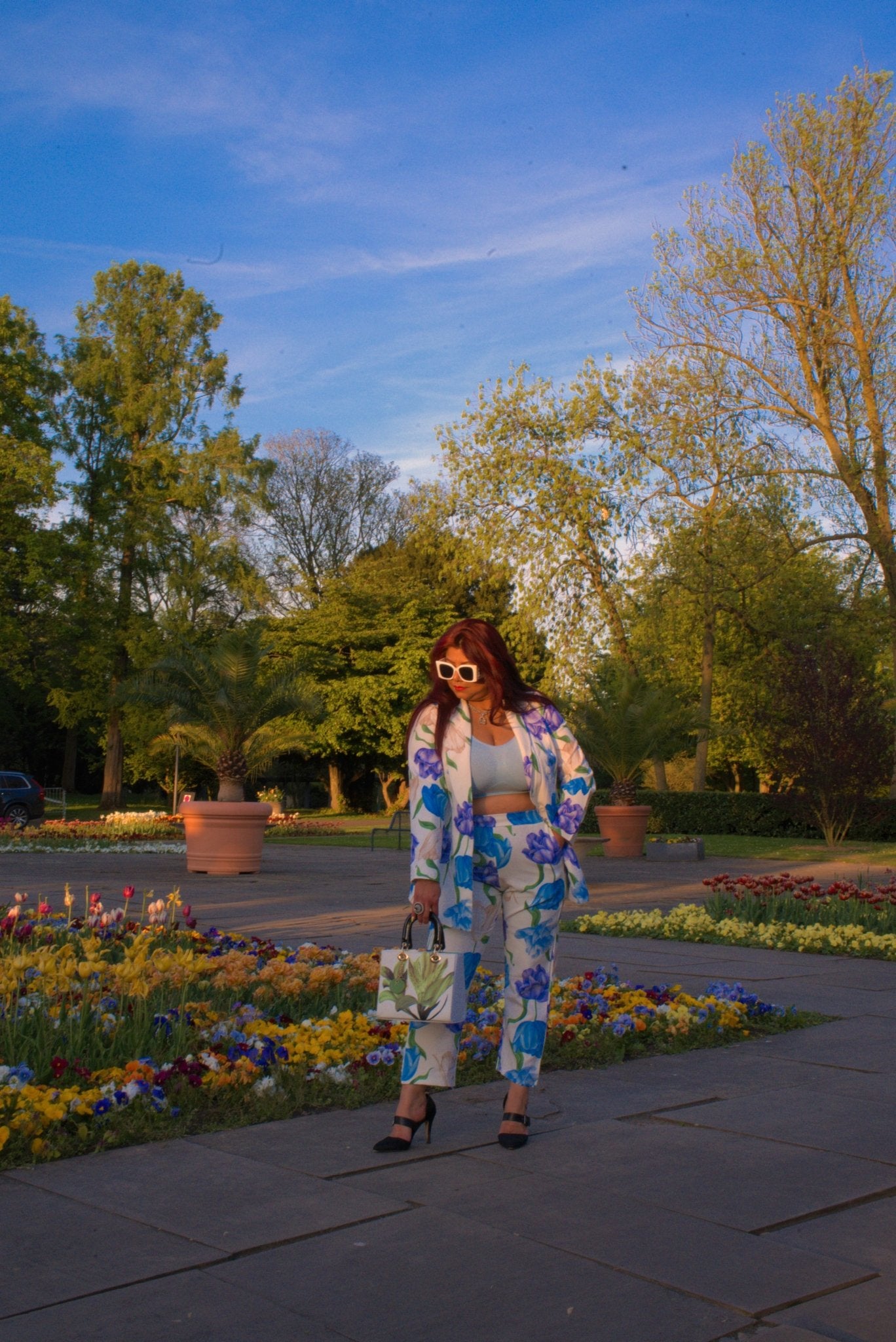 Blumed Tulip Blazer Set - GorgeousGul