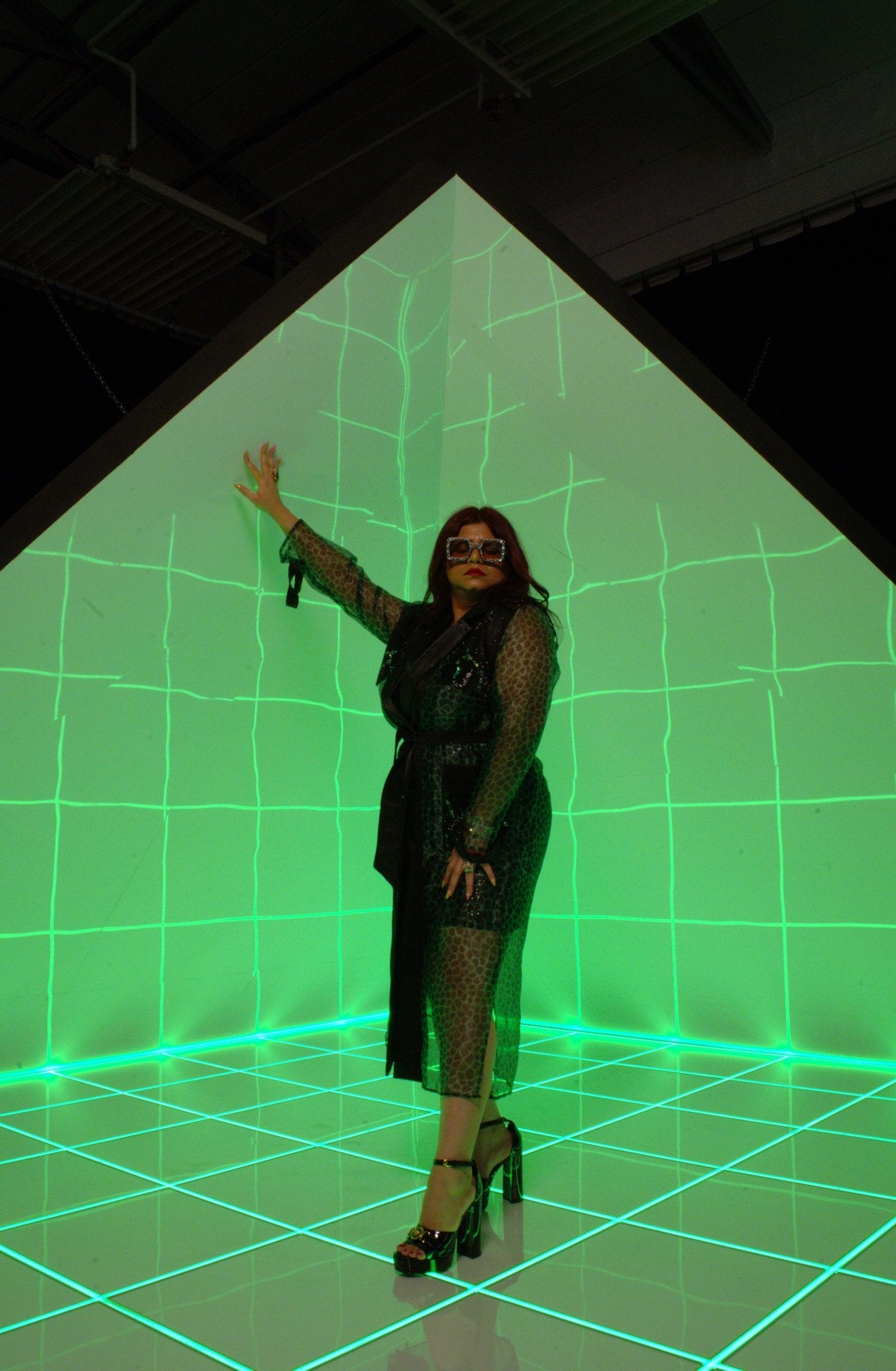 The Green Leopard Coat - GorgeousGul