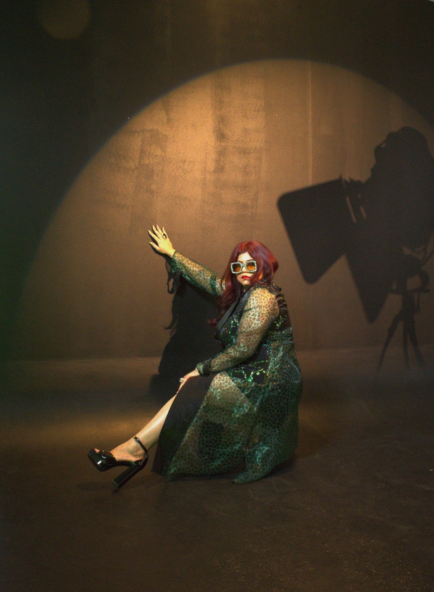 The Green Leopard Coat - GorgeousGul