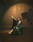 The Green Leopard Coat - GorgeousGul