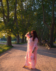 Pink Indian Chikankari