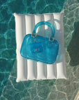 Blue Jelly Shoulder Bag