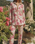 Pink Bloom Shirt Set - GorgeousGul