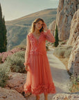 Coral Riviera Skirt Set - GorgeousGul