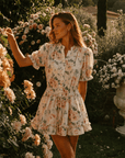 Blush Rose Mini Dress - GorgeousGul