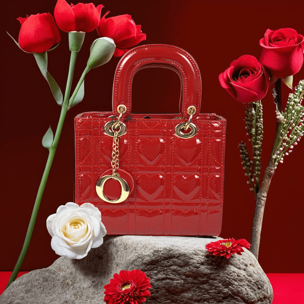 The Red Heart Bag - GorgeousGul