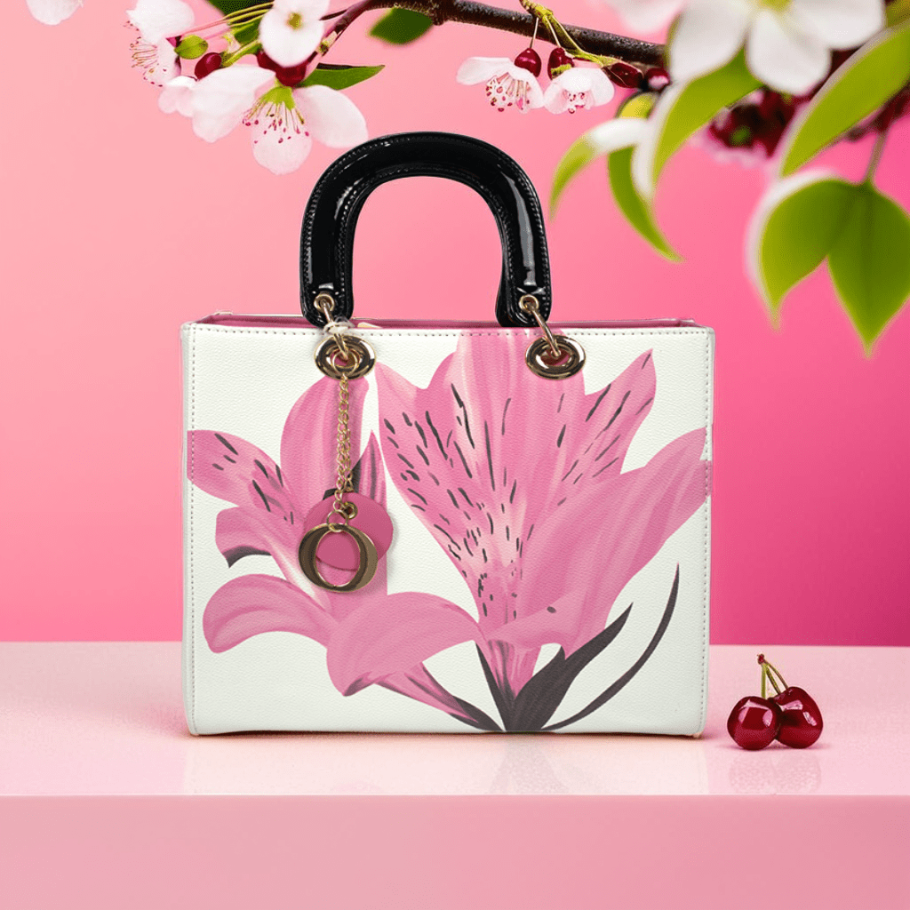 The Pink Cherry Blossom Bag (Small) - GorgeousGul