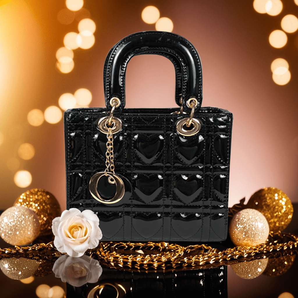 The Black Beauty Heart Bag - GorgeousGul
