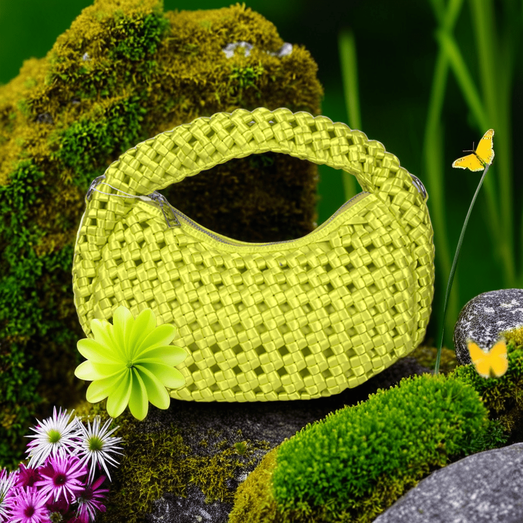 The Lime Green Ribbon Bag - GorgeousGul