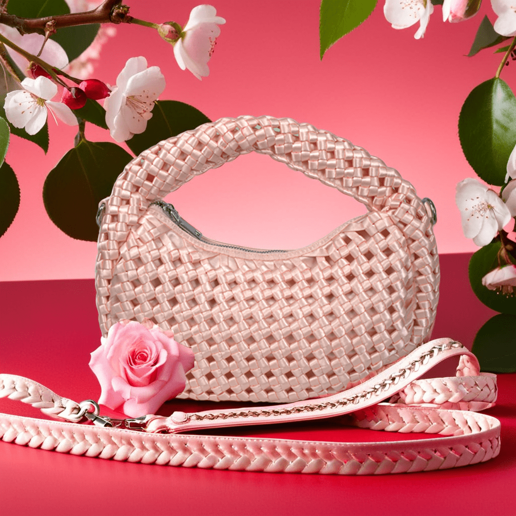 The Peach Pink Ribbon Bag - GorgeousGul