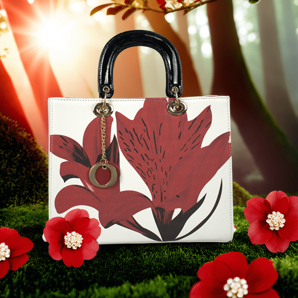 The Red Tulip Bag (Big) - GorgeousGul