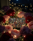 Jewel Bloom Clutch