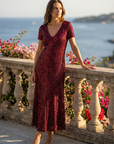 Red Sequins Dress