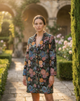 Floral Long Blazer