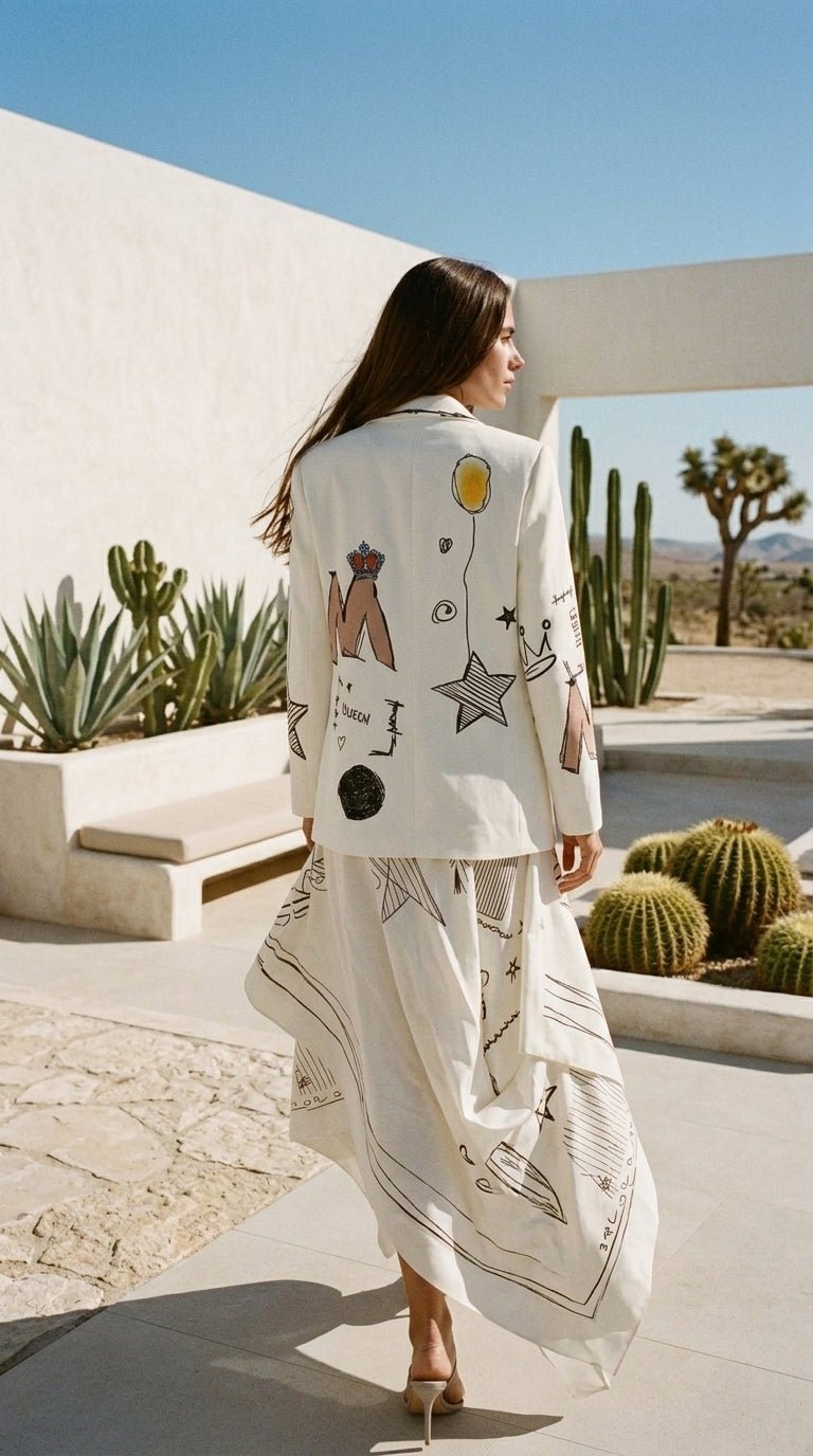 Desert Queen Statement Blazer - GorgeousGul