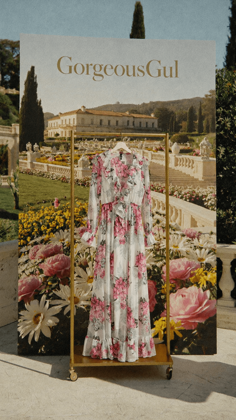 Rose Garden Maxi Dress - GorgeousGul
