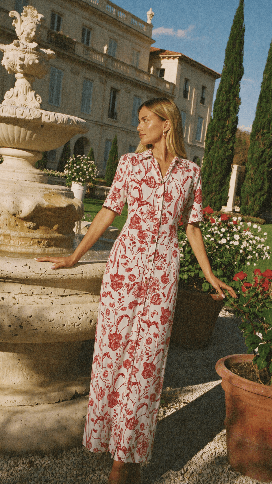Italian Garden Maxi Dress - GorgeousGul