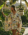 Riviera Postcard Cover-Up Dress - GorgeousGul
