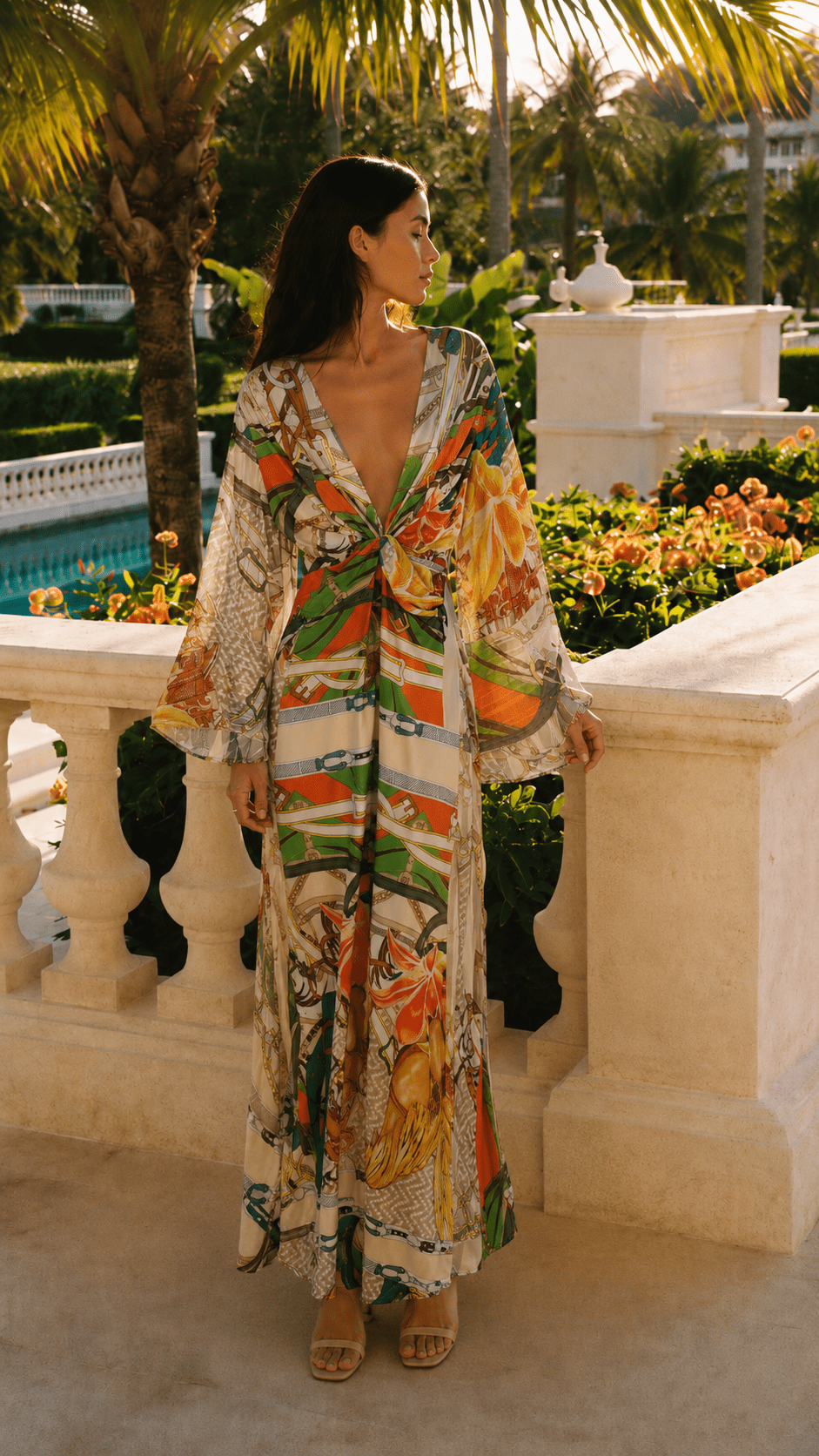 Palm Riviera Maxi Dress - GorgeousGul