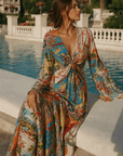 Colorful Resort Maxi Dress - GorgeousGul
