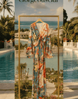 Colorful Resort Maxi Dress - GorgeousGul