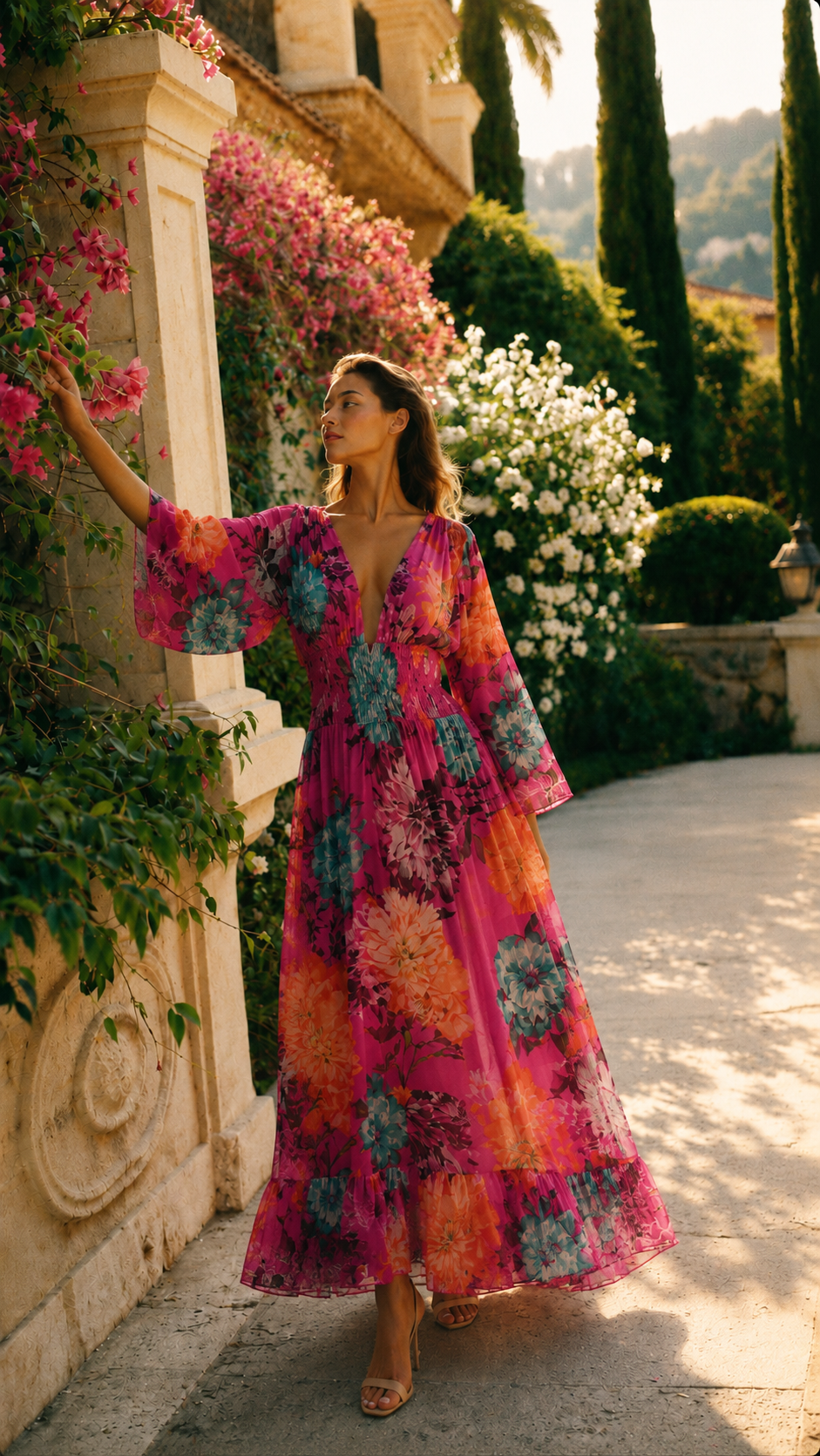 Pink Paradise Maxi Dress - GorgeousGul