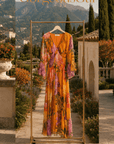 Orange Blossom Smocked Dress - GorgeousGul