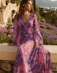 Lavender Bloom Maxi Dress - GorgeousGul