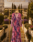 Lavender Bloom Maxi Dress - GorgeousGul