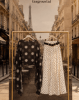 Paris Polka Dot Skirt Set - GorgeousGul