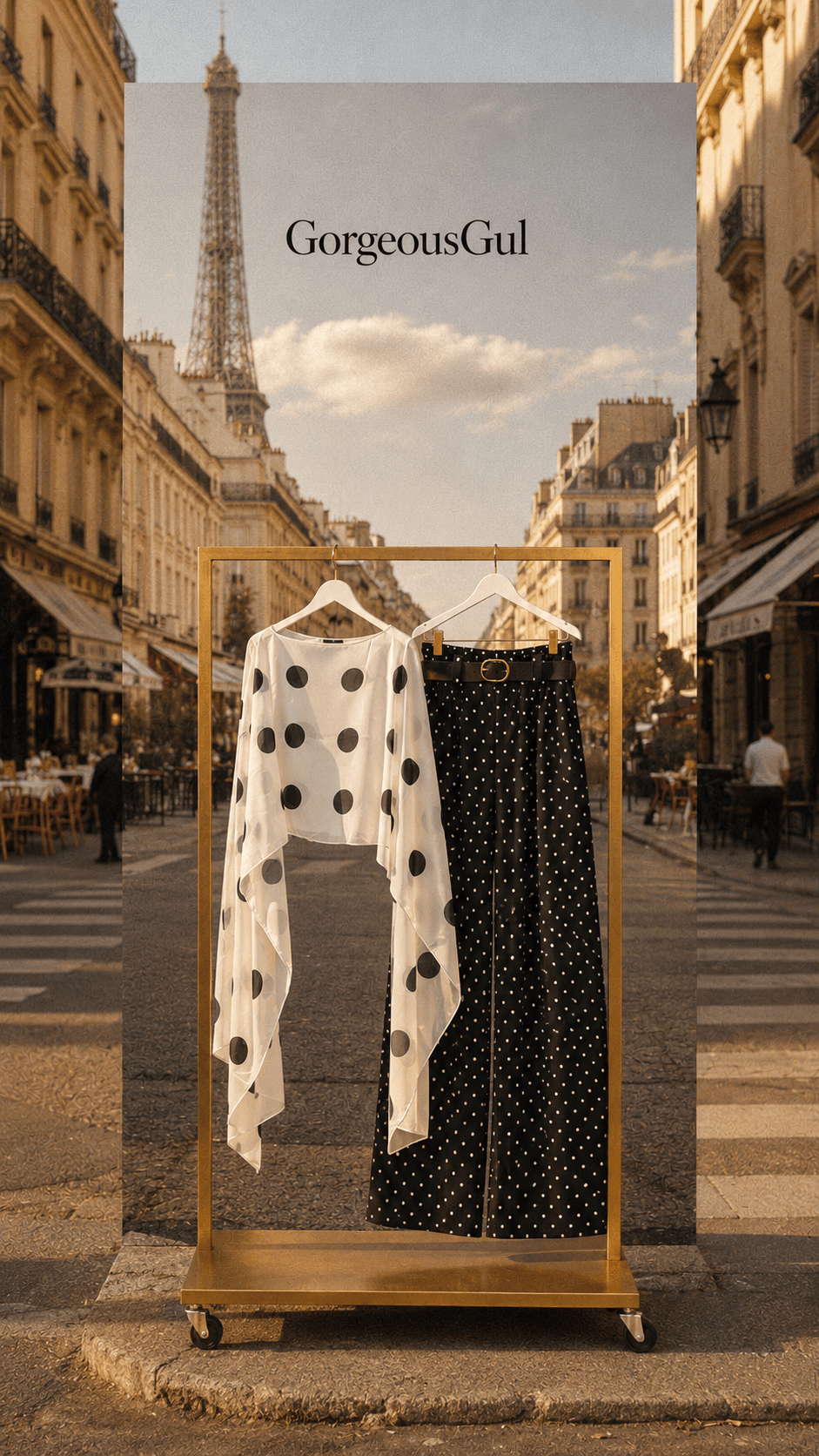 French Muse Polka Set - GorgeousGul