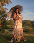 Pink Picnic Maxi Dress - GorgeousGul
