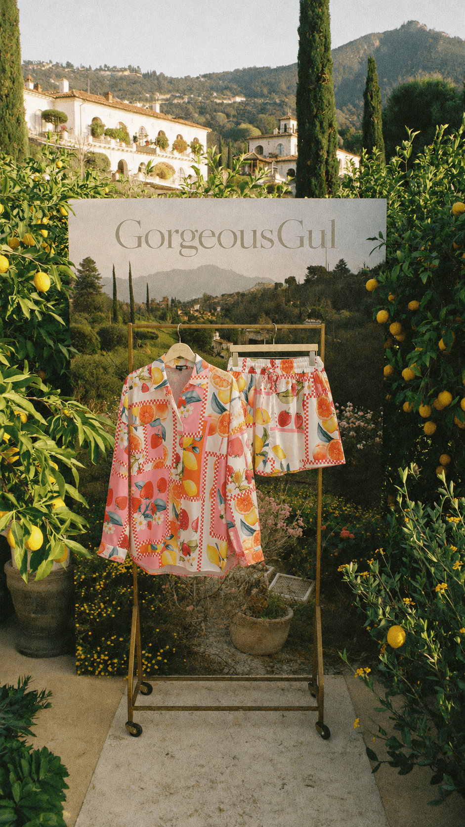 Pink Citrus Summer Set - GorgeousGul