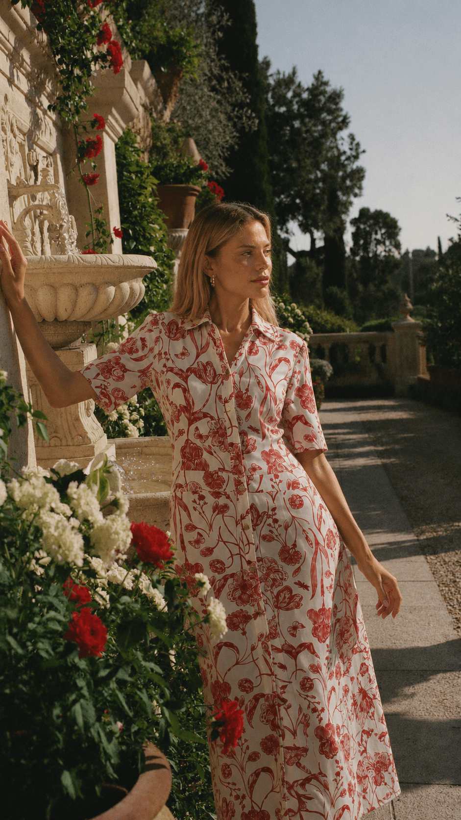 Italian Garden Maxi Dress - GorgeousGul