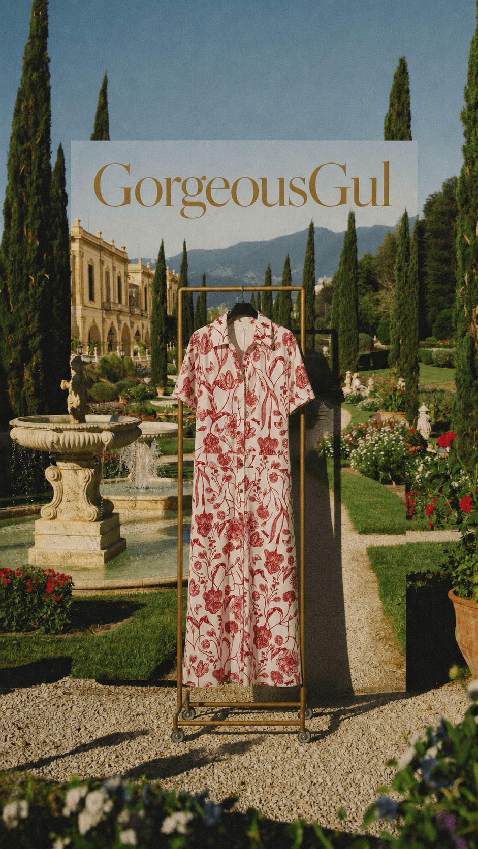 Italian Garden Maxi Dress - GorgeousGul
