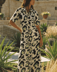Ivory Safari Shirt Dress - GorgeousGul
